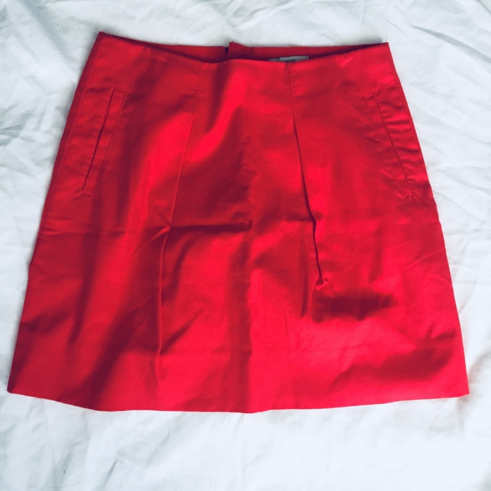 J. Crew Hot Pink Pencil Skirt